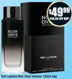 Chemist Warehouse Ted Lapidus Noir Onyx Intense offer