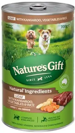IGA Nature’s Gift Wet Dog Food Selected Varieties offer