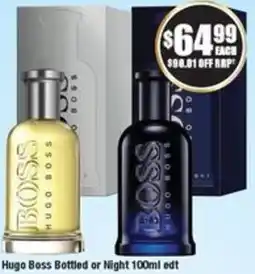 Chemist Warehouse Hugo Boss Bottled or Night offer