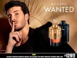 Chemist Warehouse Azzaro forever wanted absolu or azzaro the most wanted intense offer