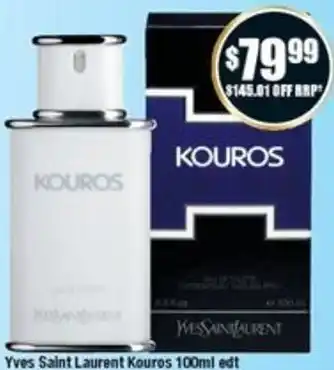 Chemist Warehouse Yves Saint Laurent Kouros offer