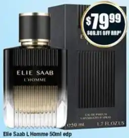 Chemist Warehouse Elie Saab L Homme offer