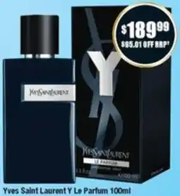 Chemist Warehouse Yves Saint Laurent Y Le Parfum offer