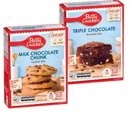 IGA Betty Crocker Baking Mix 280‑500g Selected Varieties offer