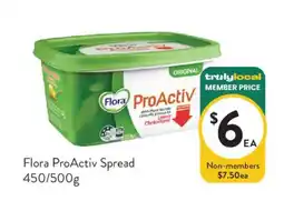 Foodworks Flora ProActiv Spread offer