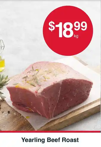 Yearling Beef Roast