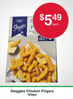 Australian Butchers Store Steggles Chicken Fingers offer