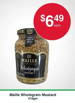 Australian Butchers Store Maille Wholegrain Mustard offer