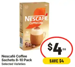 IGA Nescafé Coffee Sachets offer