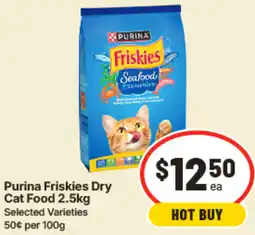 IGA Purina Friskies Dry Cat Food offer