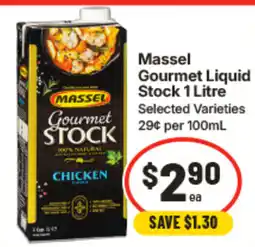 IGA Massel Gourmet Liquid Stock offer