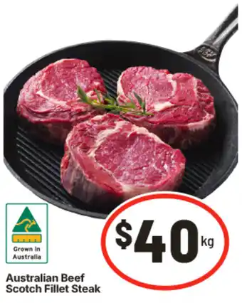 IGA Australian Beef Scotch Fillet Steak offer