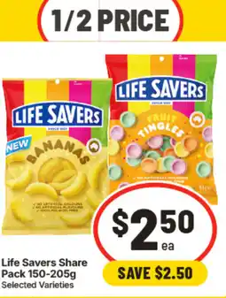 IGA Life Savers Share Pack offer