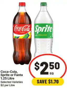 IGA Coca-Cola Sprite or Fanta offer