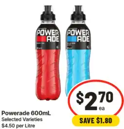 IGA Powerade offer