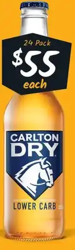 Cellarbrations Carlton Dry Range Stubbies offer