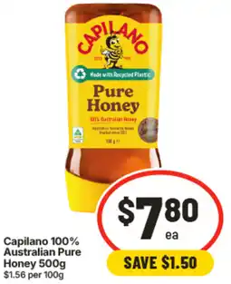 IGA Capilano 100% Australian Pure Honey offer