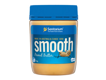 Foodworks Sanitarium smooth or crunchy peanut butter 375g offer