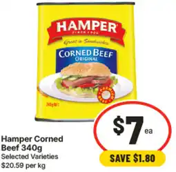 IGA Hamper Corned Beef offer