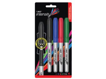 Foodworks Bic intensity permanent markers 4 pack offer