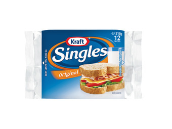 Foodworks Kraft cheese singles 216/250g offer