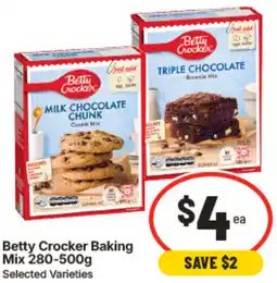 IGA Betty Crocker Baking Mix offer
