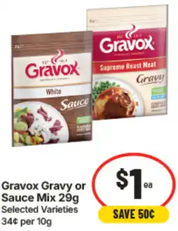 IGA Gravox Gravy or Sauce Mix offer