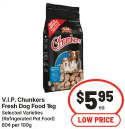 IGA VIP Chunkers Fresh Dog Food offer
