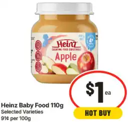 IGA Heinz Baby Food offer