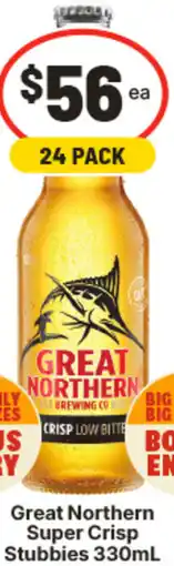 IGA Great Northern Super Crisp Stubbies offer