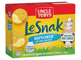 Foodworks Uncle tobys le snak 132g offer