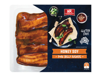 Foodworks Kr castlemaine honey soy belly rashers offer