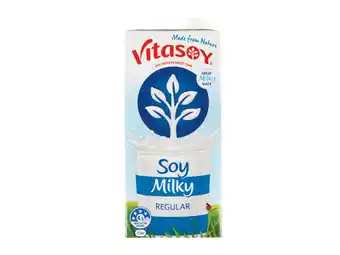 Foodworks Vitasoy uht soy milky 1l offer