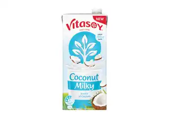 Vitasoy coconut or almond uht milk 1l
