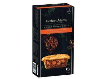 Foodworks Herbert adams pies 2 pack 400/420g offer