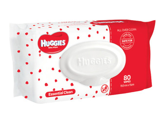 Foodworks Huggies essentials unscented baby wipes 80 pack offer