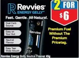 Chemist Warehouse Revvies Energy Gelly Neutral Flavour offer