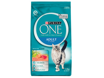 Foodworks Purina one kitten or cat dry food 1.4/1.5kg offer