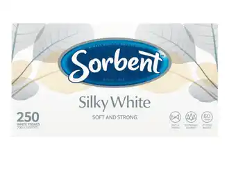 Foodworks Sorbent silky white facial tissue 250 pack offer