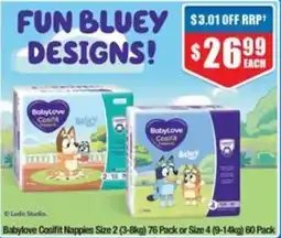 Chemist Warehouse Babylove Cosifit Nappies offer