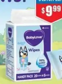 Chemist Warehouse BabyLove Water Wipes offer