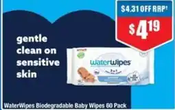 Chemist Warehouse WaterWipes Biodegradable Baby Wipes offer