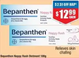 Chemist Warehouse Bepanthen Nappy Rash Ointment offer