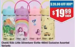 Chemist Warehouse Cheeki Kids Little Adventurer Bottle Exclusive Assorted Variants offer