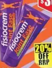 Chemist Warehouse Fisiocrem Joint Ease Gel offer