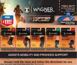 Chemist Warehouse Wagner Body Science Copper Infused Range Assorted Sizes offer