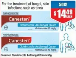 Chemist Warehouse Canesten Clotrimazole Antifungal Cream offer