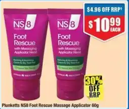 Chemist Warehouse Plunketts NS8 Foot Rescue Massage Applicator offer