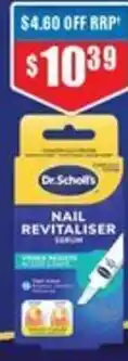 Chemist Warehouse Dr Scholls Nail Revitaliser Serum offer