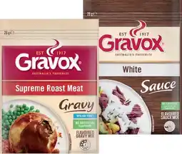 IGA Gravox Gravy or Sauce Mix 29g Selected Varieties offer